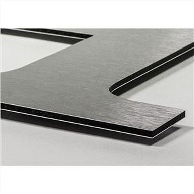 브러시 복합 알루미늄 Acm 벽 클래딩 소재